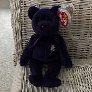 Ty Purple Princess Diana Beanie Baby
